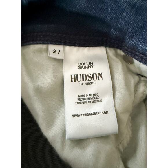 Hudson | Collin Mid-Rise Skinny Jean | Sz 27 - Picture 9 of 10